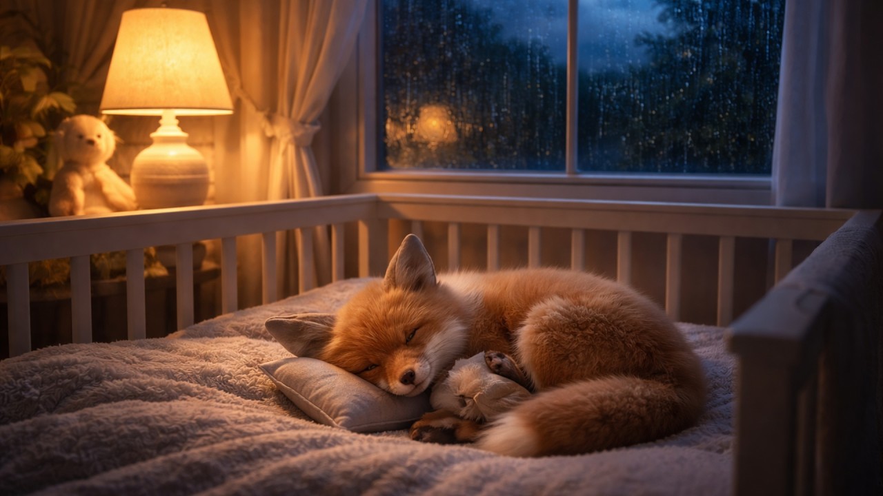 Sleeping Fox Lullabies | Calm Nursery Music for Sleep 3 Hours