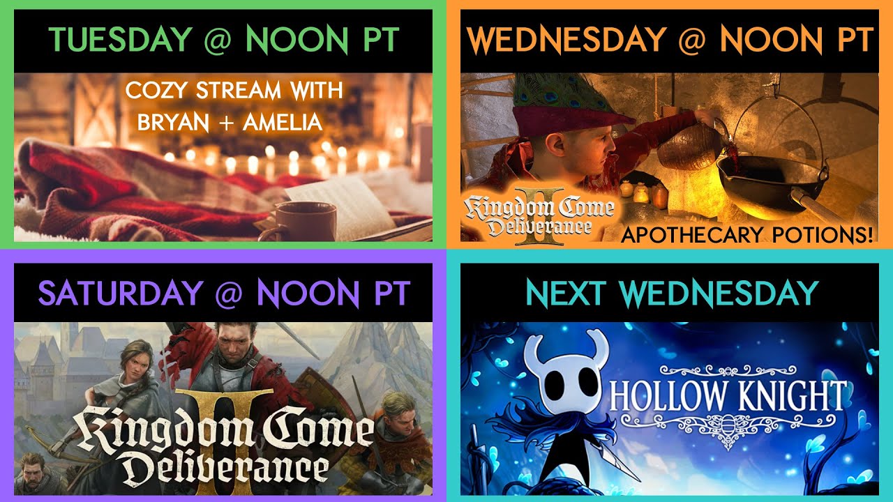 Apothecary Potions in Kingdom Come Deliverance II w/Amelia - Join chat on Twitch.tv/DechartGames