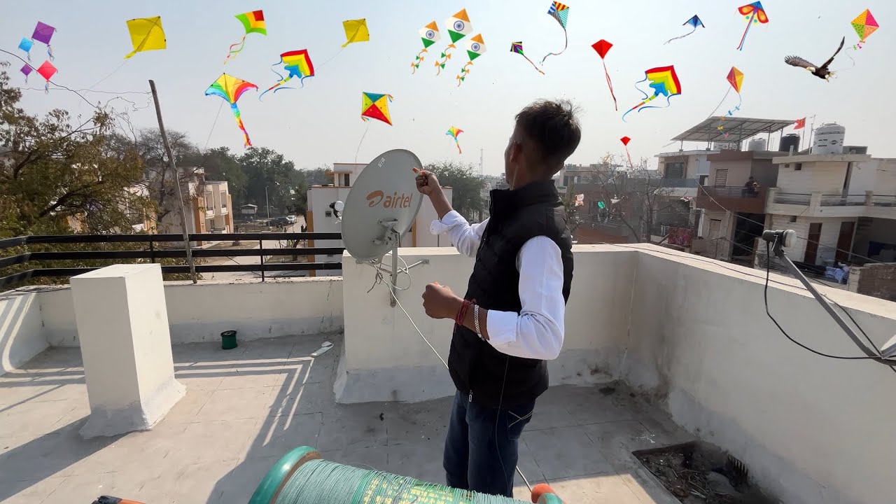 Basant Panchami 🪁| 2024 | Favourite Festival | Bathinda | #basantpanchami #kite #patangbazi