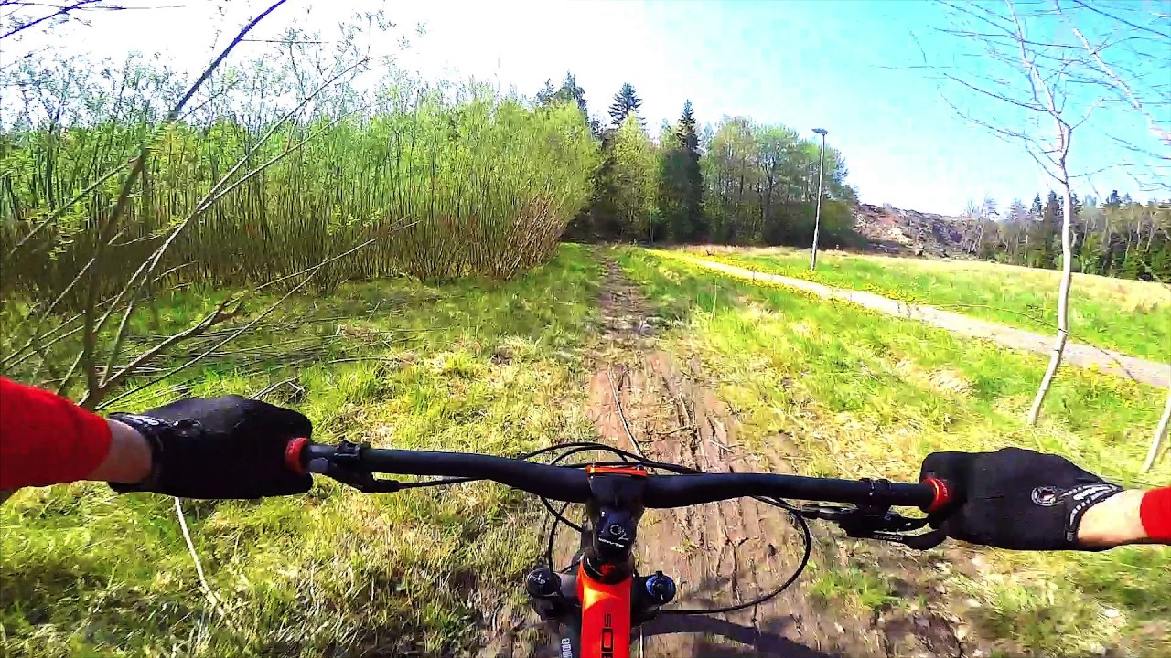 Grästorp Mountainbikespår - Blå spåret