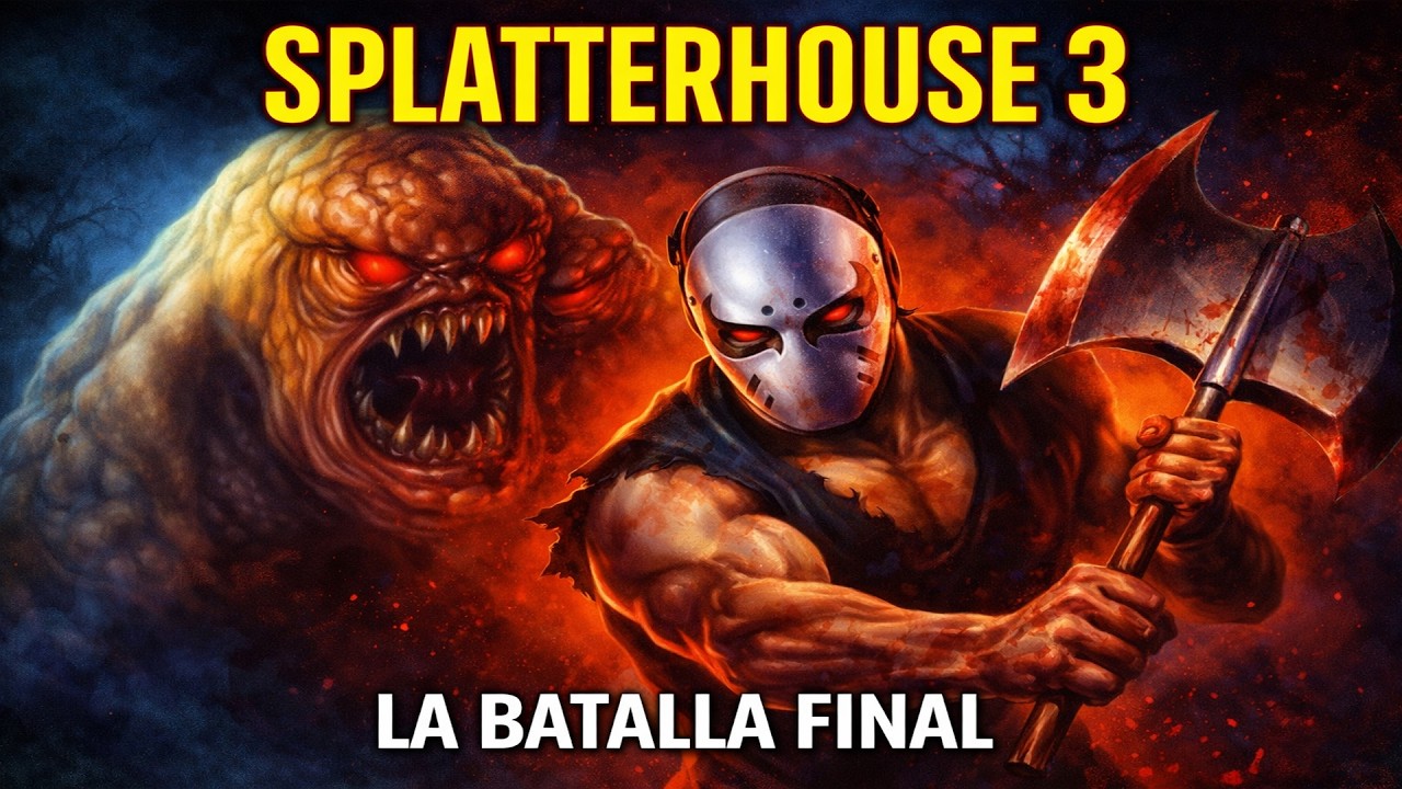 La máscara lo estaba controlando… - Splatterhouse 3