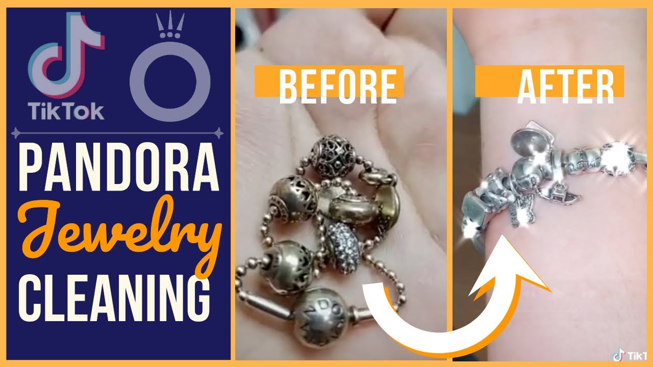 Pandora Jewelry Cleaning Compilation | Bracelets, Rings, Necklace & Charms