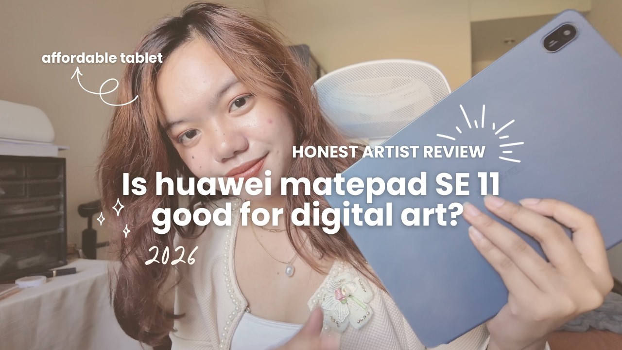 Подходит ли Huawei MatePad SE 11 для цифрового искусства? Честный обзор художника 2026 года.