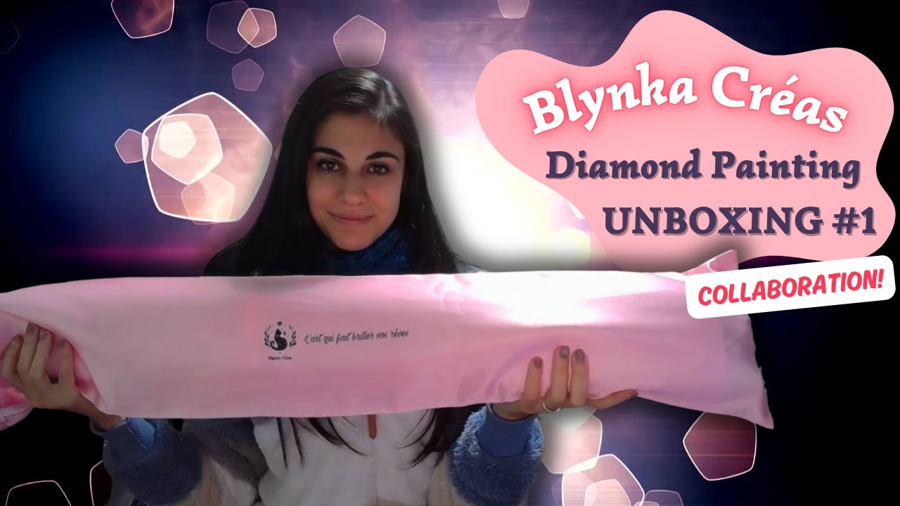 #102  DIAMOND PAINTING: Unboxing BLYNKA CREAS #1
