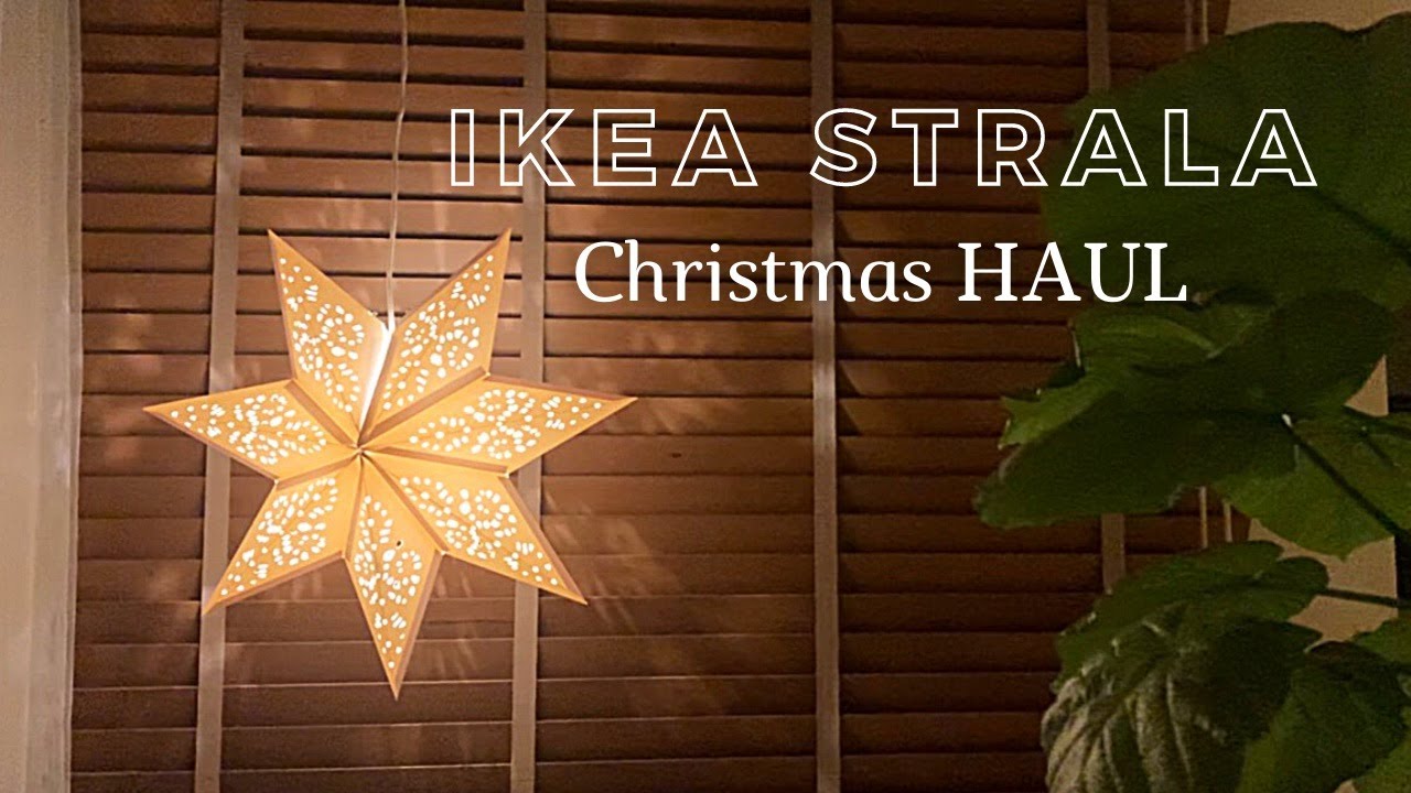 [Рождественская поставка] IKEA Strala Star Light | STRALA | Абажур | Сборка | Niko and Tree | Укр...