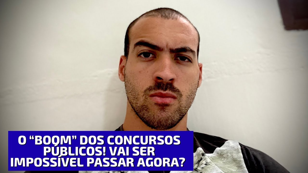 CONCURSO VIROU MODA (isso é preocupante para alguns…)