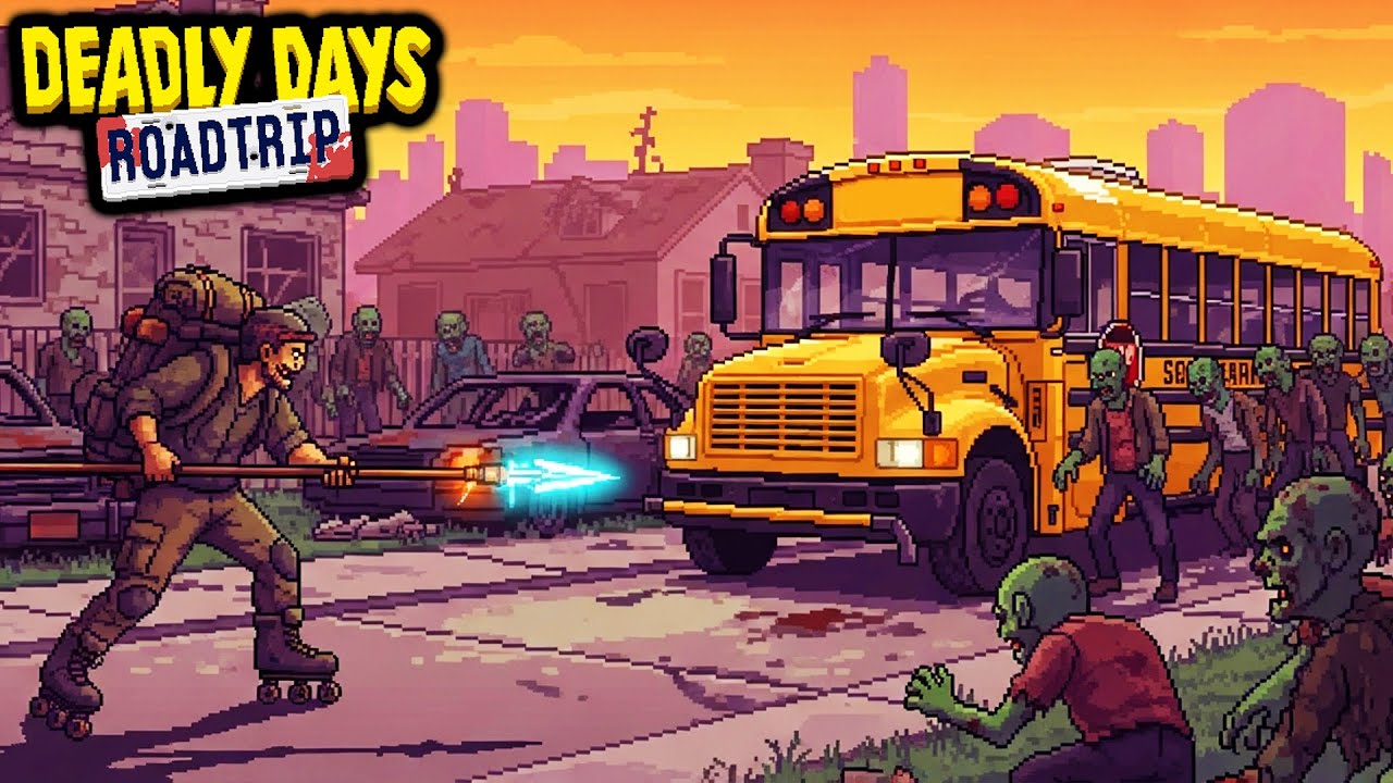 DESTROYING The Zombie Horde with ONLY A SPEAR! - Deadly Days Roadtrip