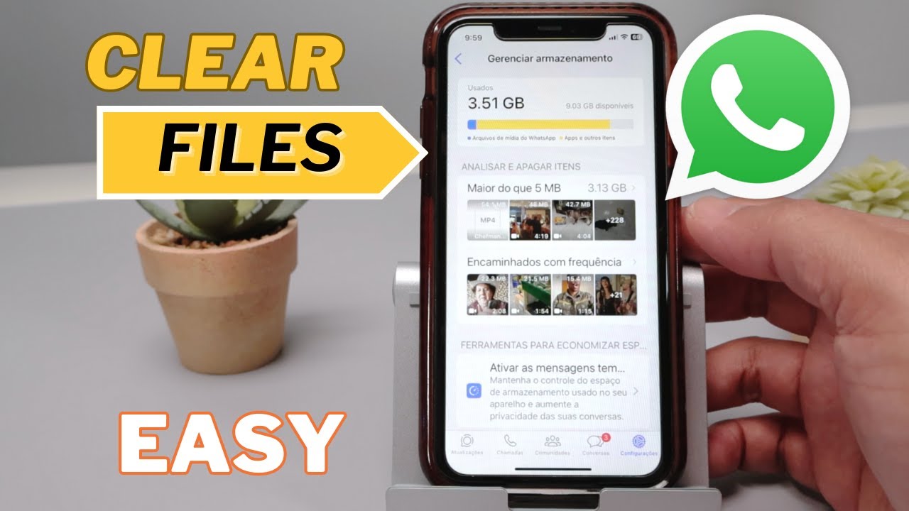 Как очистить хранилище WhatsApp на iPhone