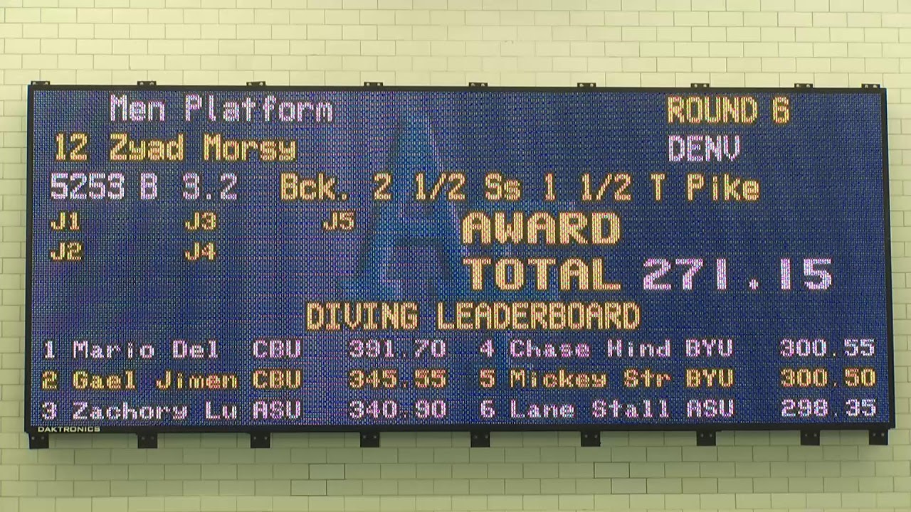 Air Force Diving Invitational Day 3