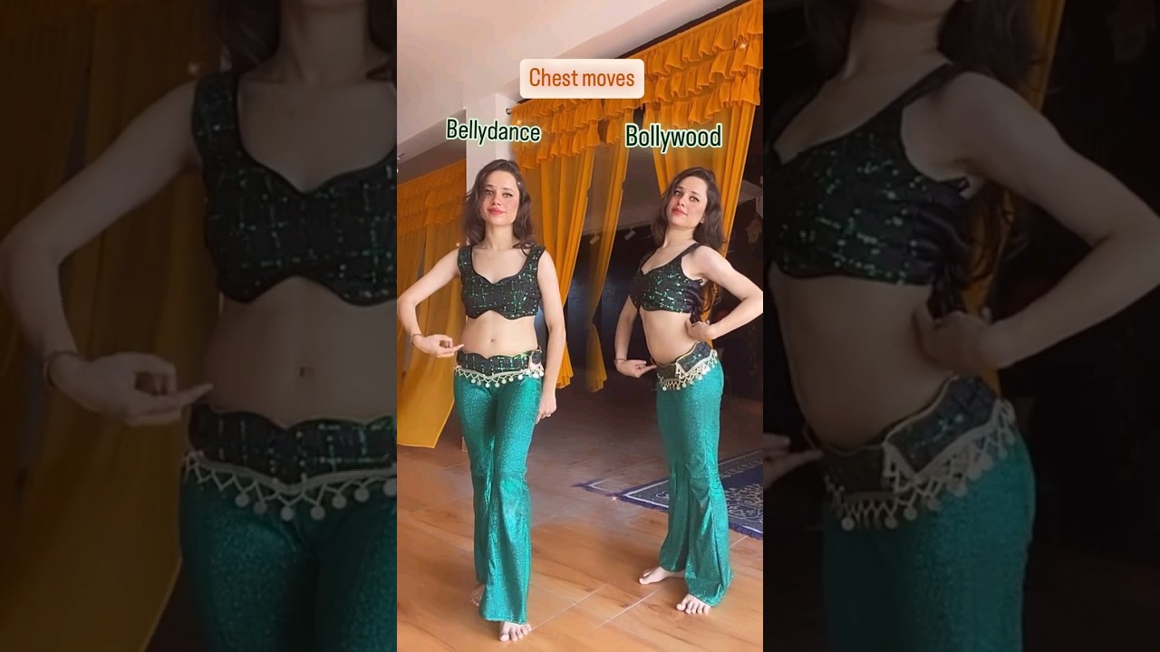 Bellydance vs Bollywood 🔥 Learn in my Online Classes 🫰Link in Channel Bio ✌️ #bellydance #ytshorts