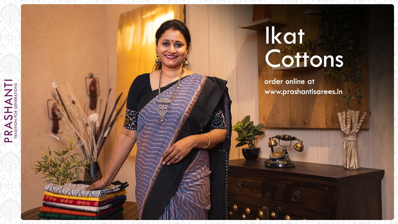 Ikat Cottons by Prashanti | 15 Aug 2021