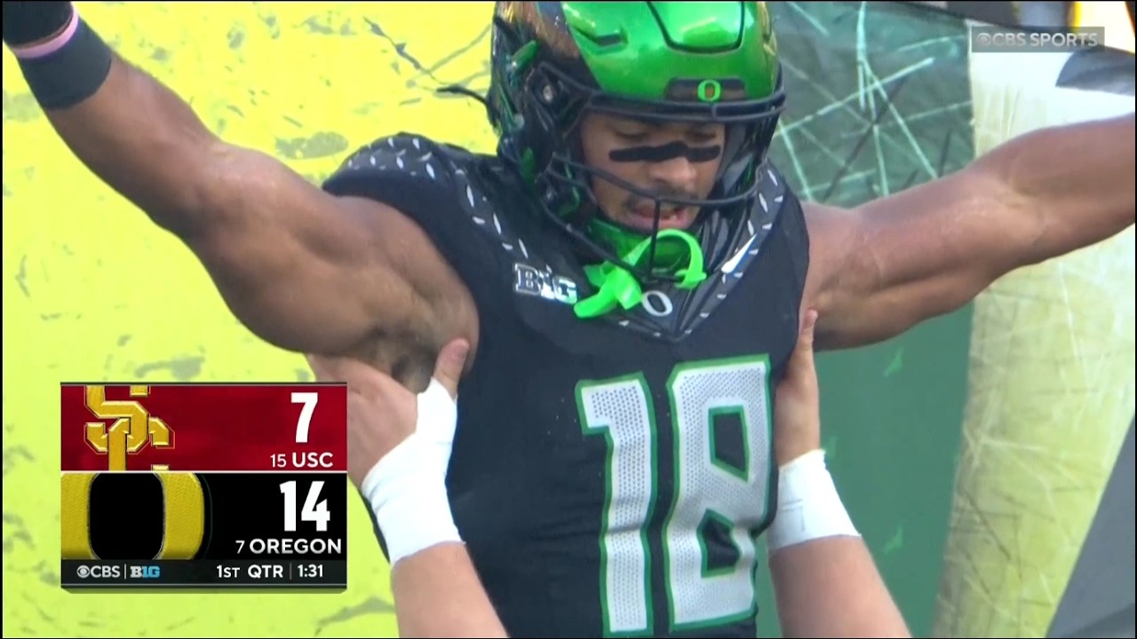 Kenyon Sadiq vs USC 2025 - Trojan Breaker