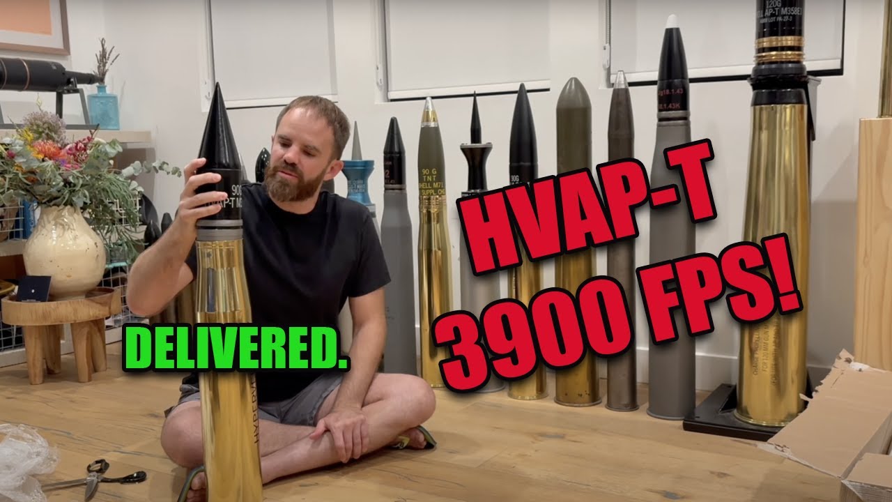 Ultra Rare Tank Ammo Restoration! 90mm Hypervelocity Armor Piercing Tracer
