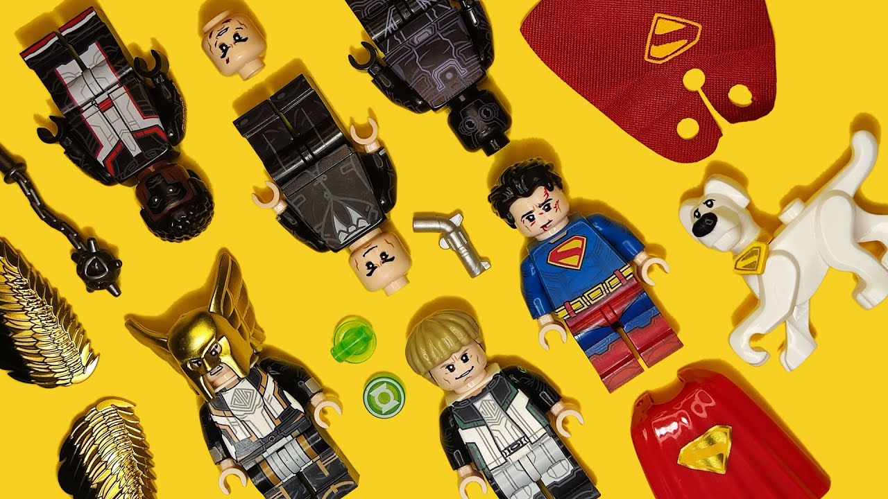 LEGO Superman (2025) | Krypto | Luthor | Hawkgirl | Green Lantern | Unofficial Lego Minifigure | DC
