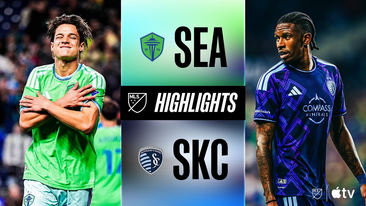 Seattle Sounders FC vs. Sporting Kansas City | Full Match Highlights | 90TH MINUTE WINNER!