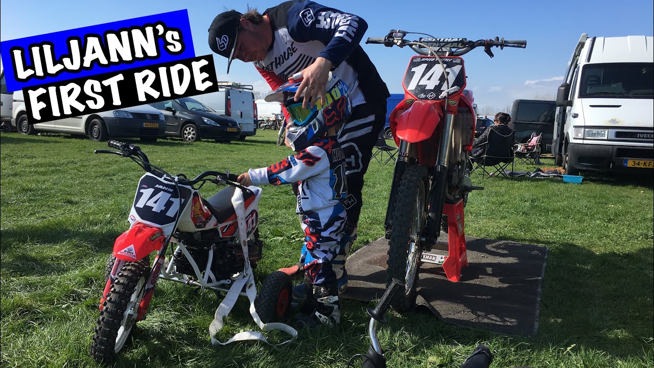 3 YEARS OLD ON A QR50 | Liljann141 | Yamaha YZ65 #53
