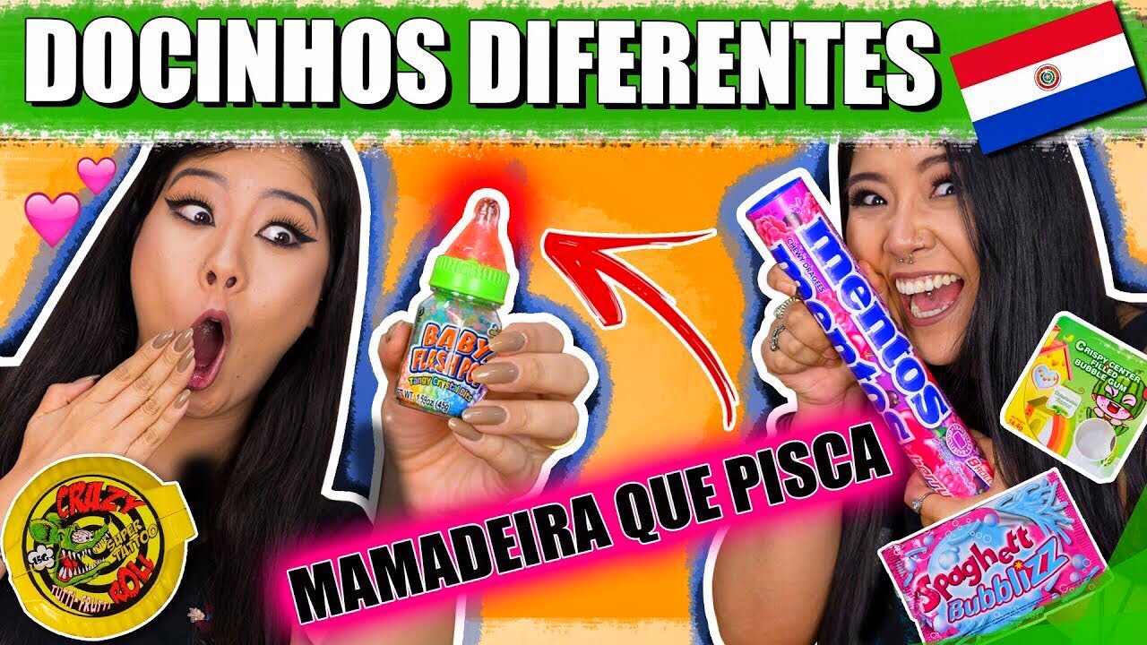 PROVANDO DOCES QUE COMPRAMOS NO PARAGUAI !! | Blog das irmãs