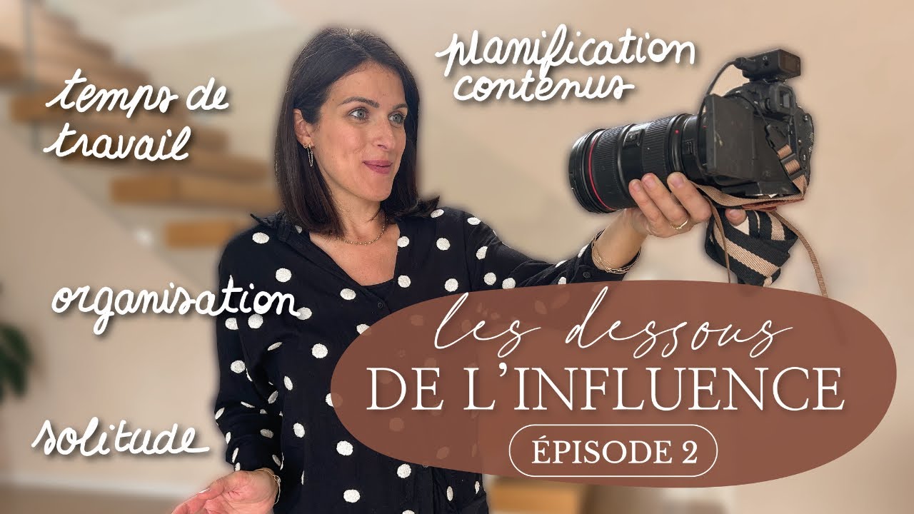 Les coulisses du métier de créatrice de contenu - Temps de travail, organisation, solitude (EP.2)