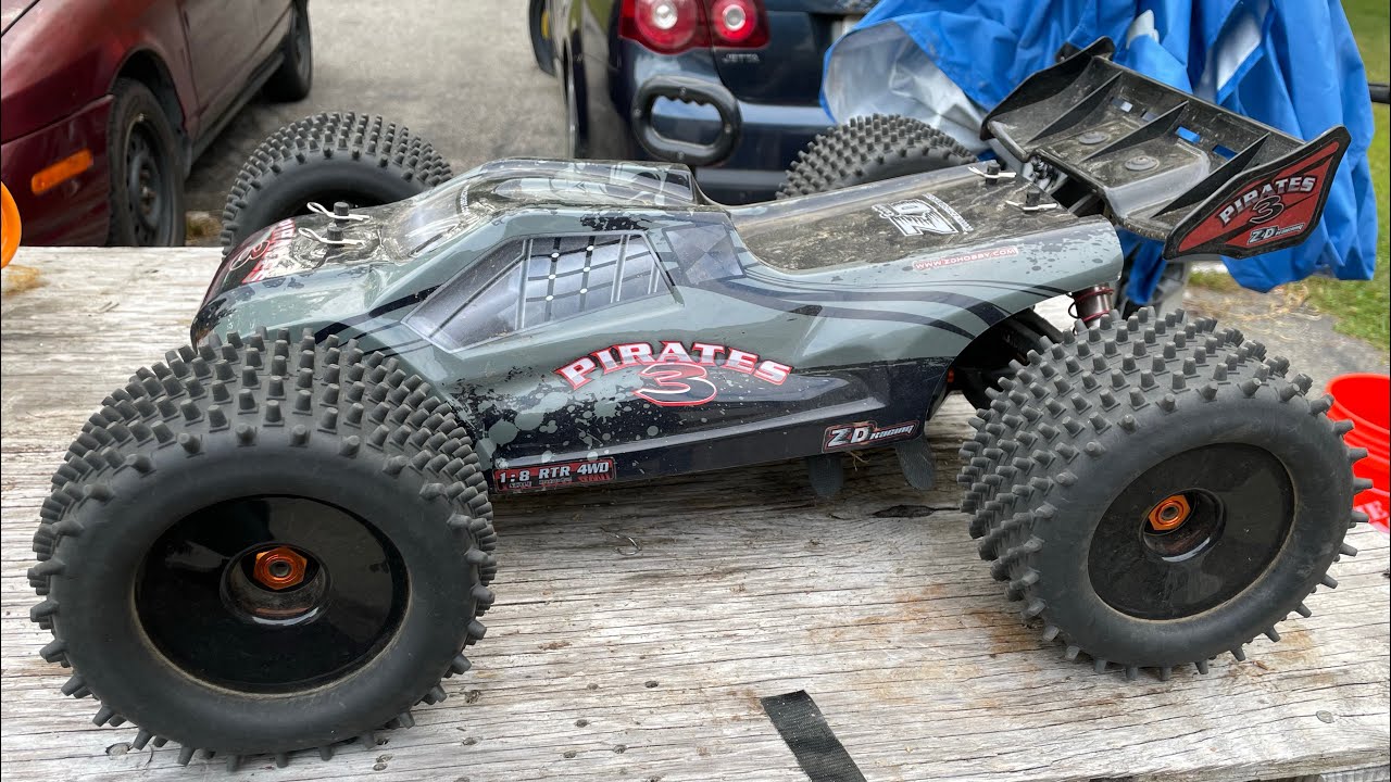 ZD Racing Pirates 3 1/8 Racing Truck 4s Lipo With ZD Racing Test Run 4x4 10-8-2024