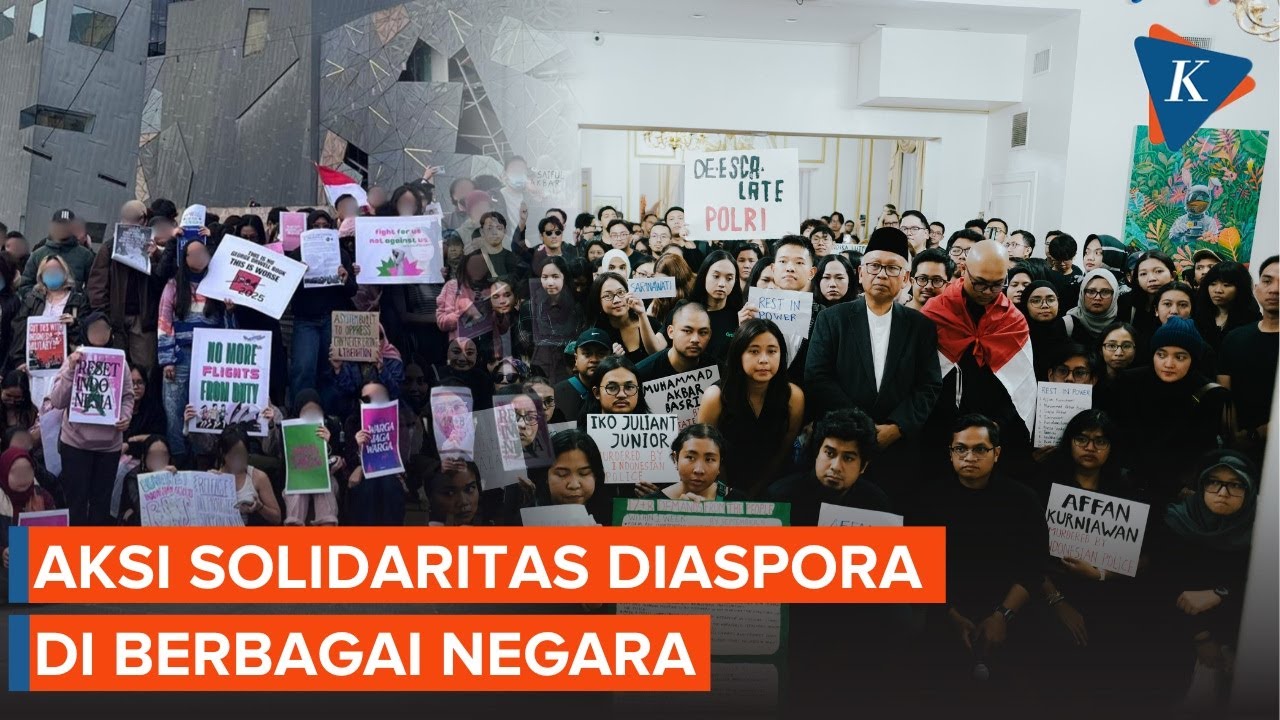 Aksi Diaspora Indonesia di Melbourne hingga New York, Ikut Soroti Kondisi RI