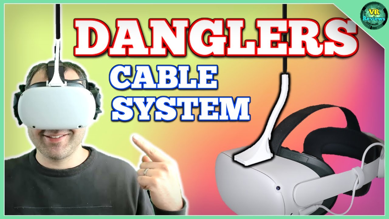 DANGLERS! The Magnetic VR Cable Management System // Oculus Quest & Quest 2 Setup, Testing & Review.