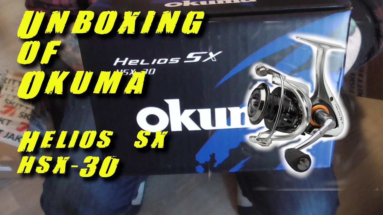 Norwegian Bushcraft and Fishing - Unboxing of Reel Okuma Helios HSX-30 FD