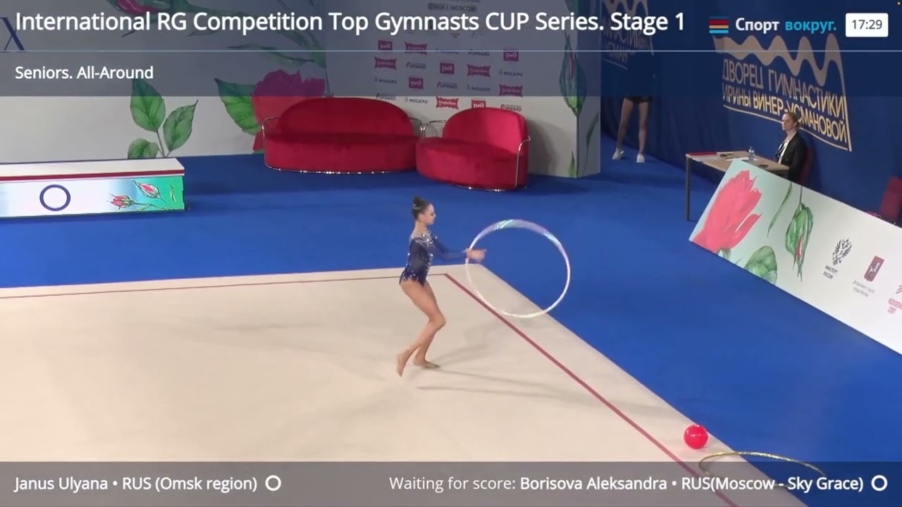 🥉Uliana Yanus International RG Competition Top Gymnasts Cup Series Stage 1 2025 27.50