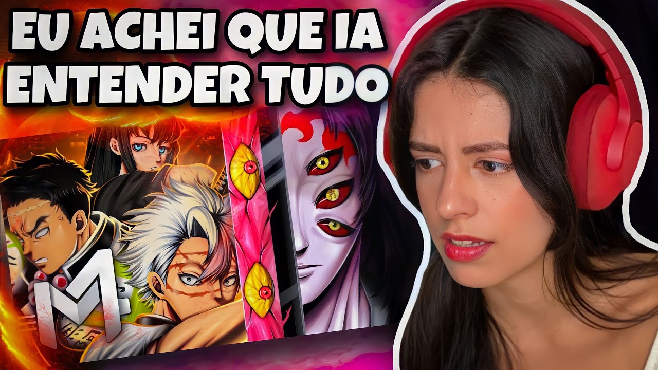 REACT Hashiras x Kokushibou (Kimetsu no Yaiba) - Castelo Infinito | M4rkim | gostosa reagindo