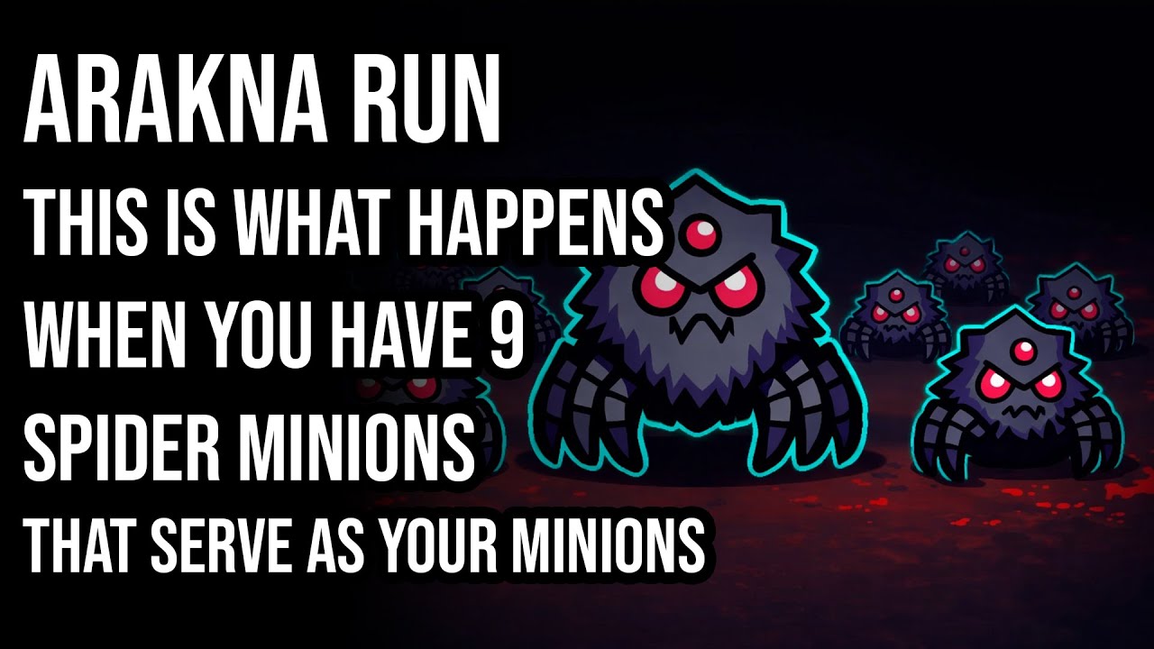 Don't watch this if you have Arachnaphobia - Arakna Run