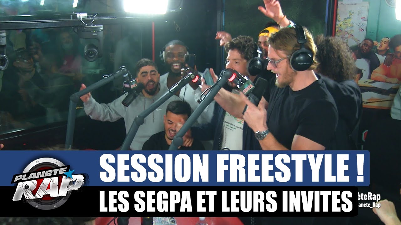 Les Segpa - Session freestyle avec Dina, Emkal & Ragnar le breton ! #PlanèteRap