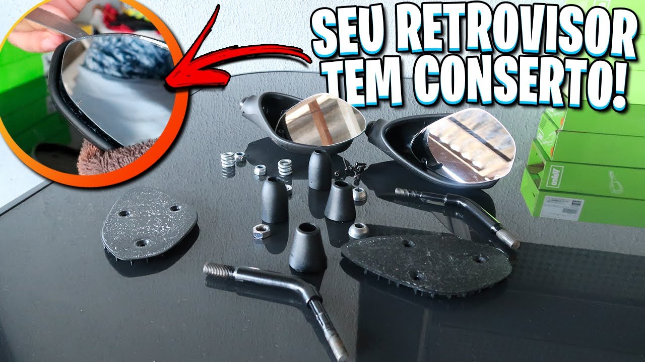 COMO DESMONTAR RETROVISOR PARA CONSERTAR OU TROCAR ESPELHO ‹‹ Maycon Aragão ››