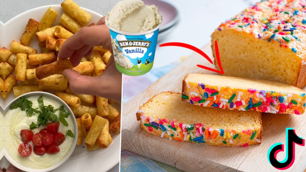 I Tested The MOST Viral Tiktoks- Pasta Chips, Ice Cream Bread, Ramen Egg Mayo Hack
