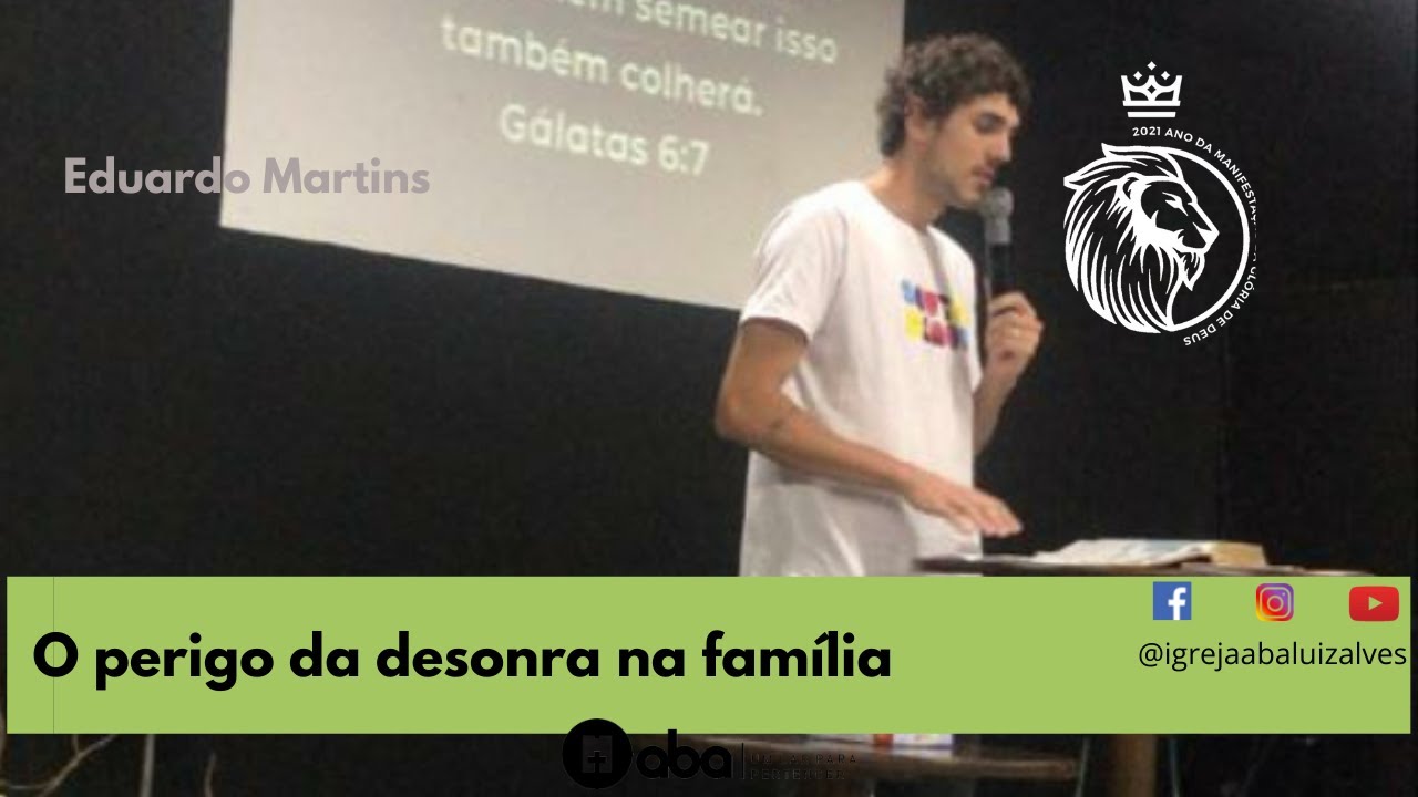CULTURA DA HONRA | O perigo da desonra na fam&iacute;lia | Eduardo Martins | 28/11/21