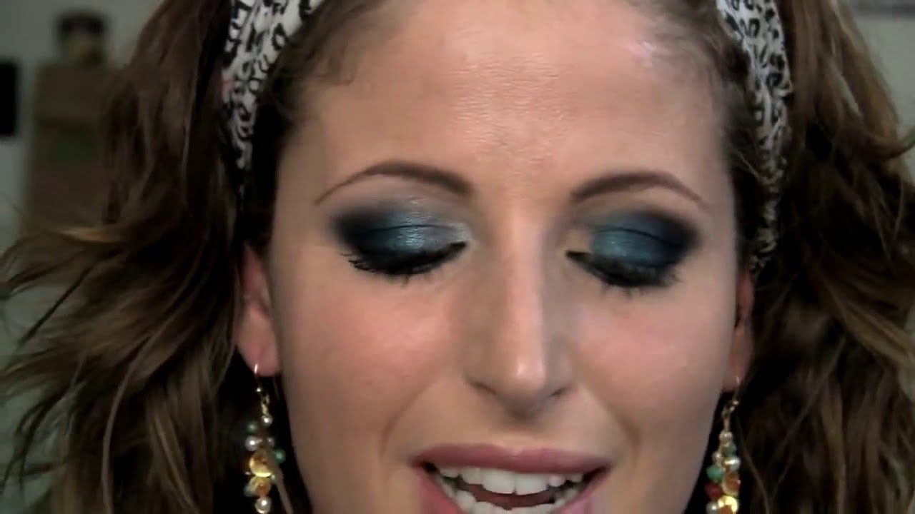 ClioMakeUp! Makeup Tutorial trucco Jessica Alba smokey verde
