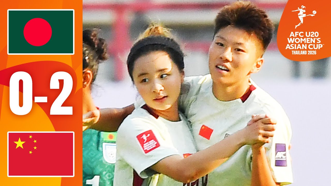 Bangladesh - China PR | Highlights | AFC U20 Women's Asian Cup&trade;