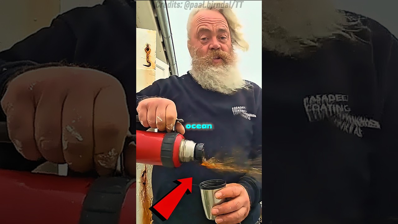The Most Dangerous Job in the World? ⚓️😱 #shorts