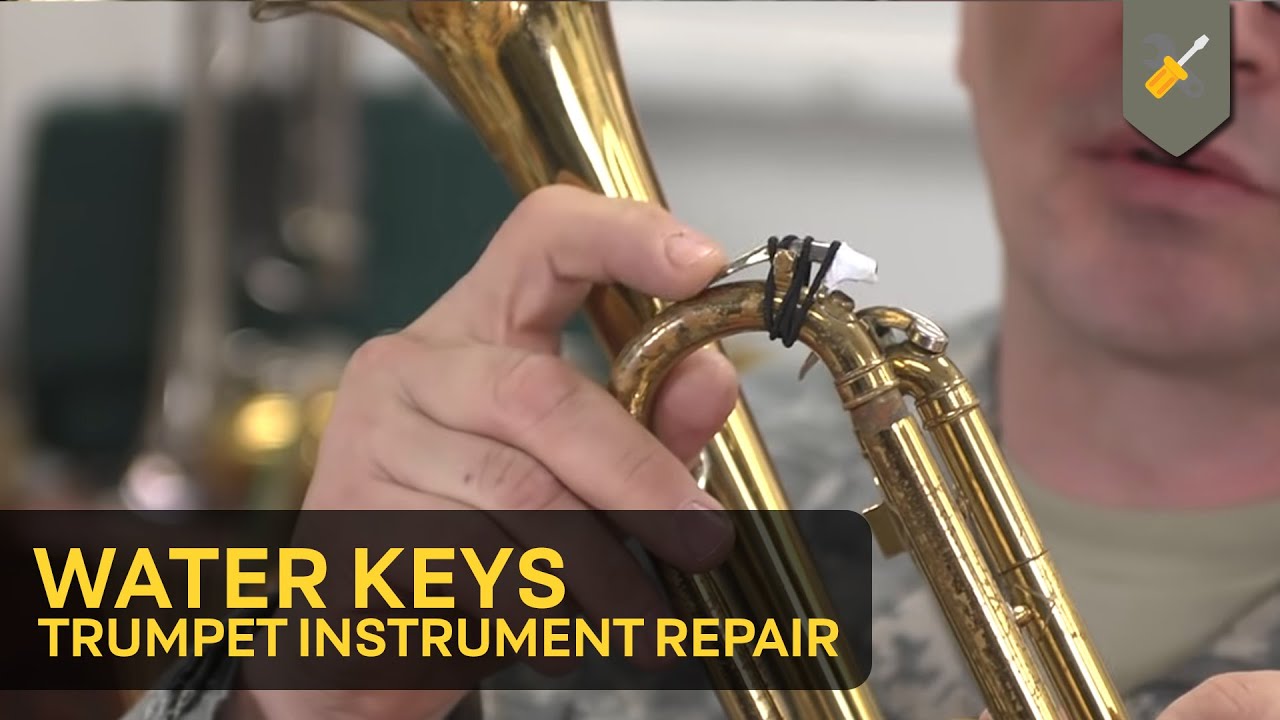 Water Keys: Trumpet Instrument Repair