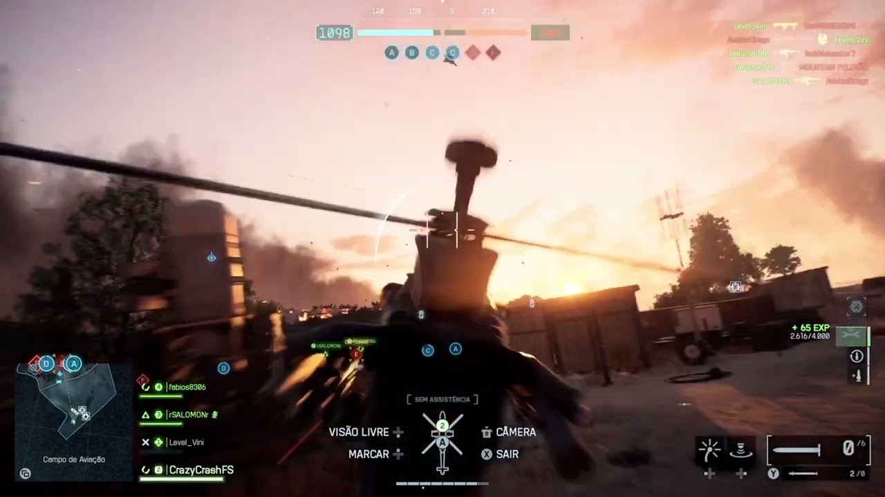 Battlefield 6 Partida de Helicoptero Absurdamente Impecável 49 kills