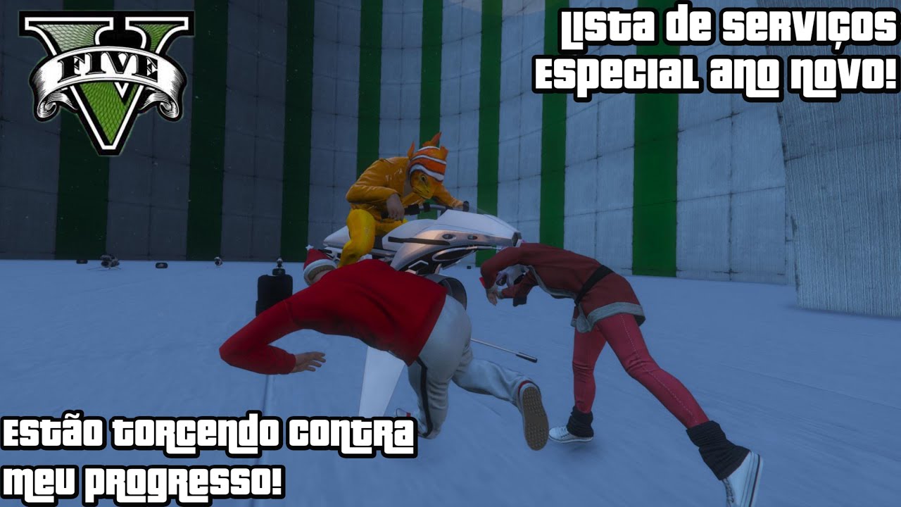 C&ecirc; &eacute; LOUCO!? num COMPENSA!  - ESPECIAL DE ANO NOVO | GTA ONLINE
