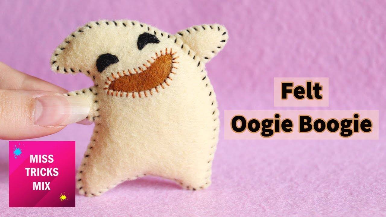 DIY: Oogie Boogie Felt Plush | Halloween Crafts | Felt Crafts.
