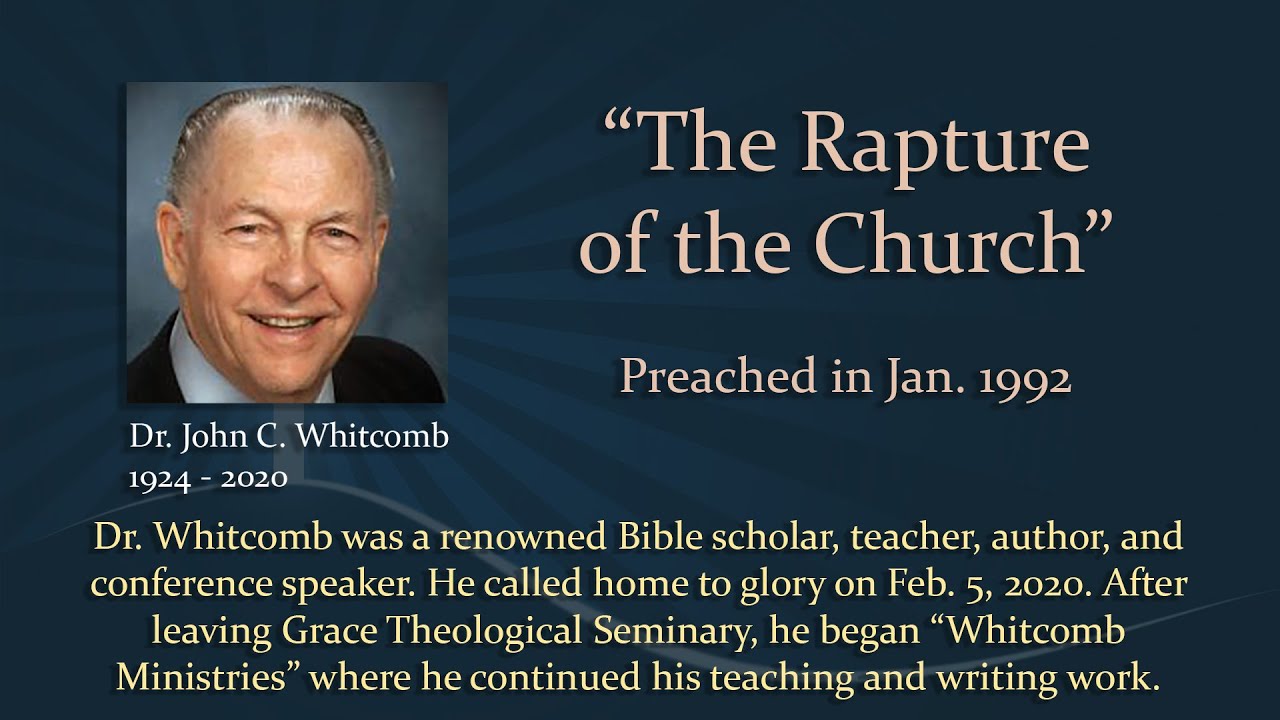 Dr. John C. Whitcomb - 