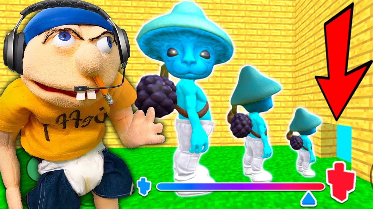 Jeffy Plays Easy Grow Obby!
