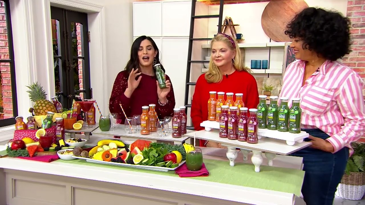 Allwello (12) 8.45-oz Cold Pressed Juice Variety Pack on QVC