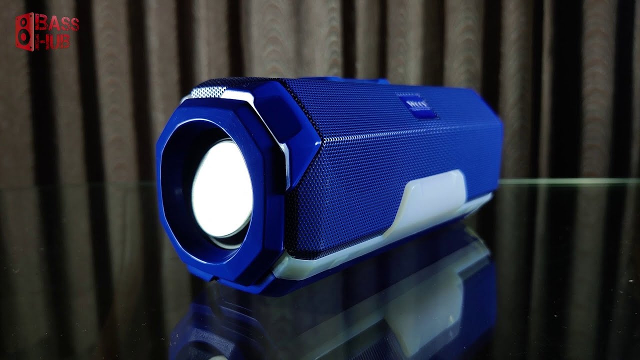 A006 Bluetooth Speaker Fully sealed Bass Test