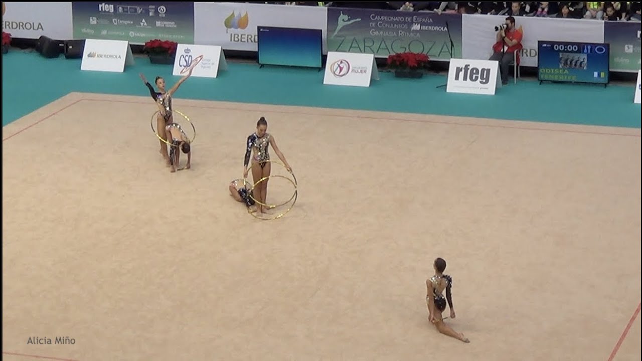 Odisea Tenerife Infantil, Cto. de España Conjuntos Zaragoza 2019