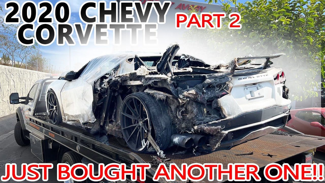 ЛЁГКИЙ РЕМОНТ? ВОССТАНОВЛЕНИЕ СГОРЕВШЕГО АВТОМОБИЛЯ-ДОНОРА CHEVY CORVETTE 2020 ГОДА! (ЧАСТЬ 2)
