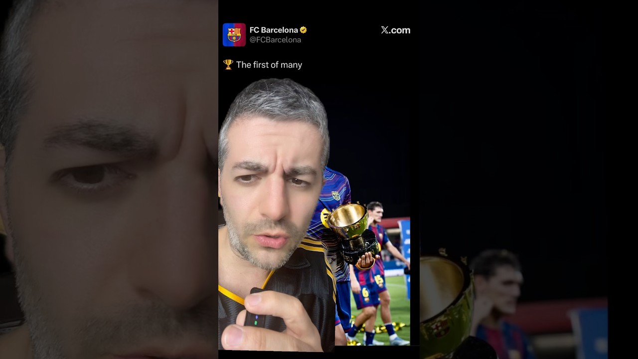 🤔🔵🦝🔴&iquest;El JOAN GAMPER es un t&iacute;tulo? #futbol #joangamper #fcbarcelona #como