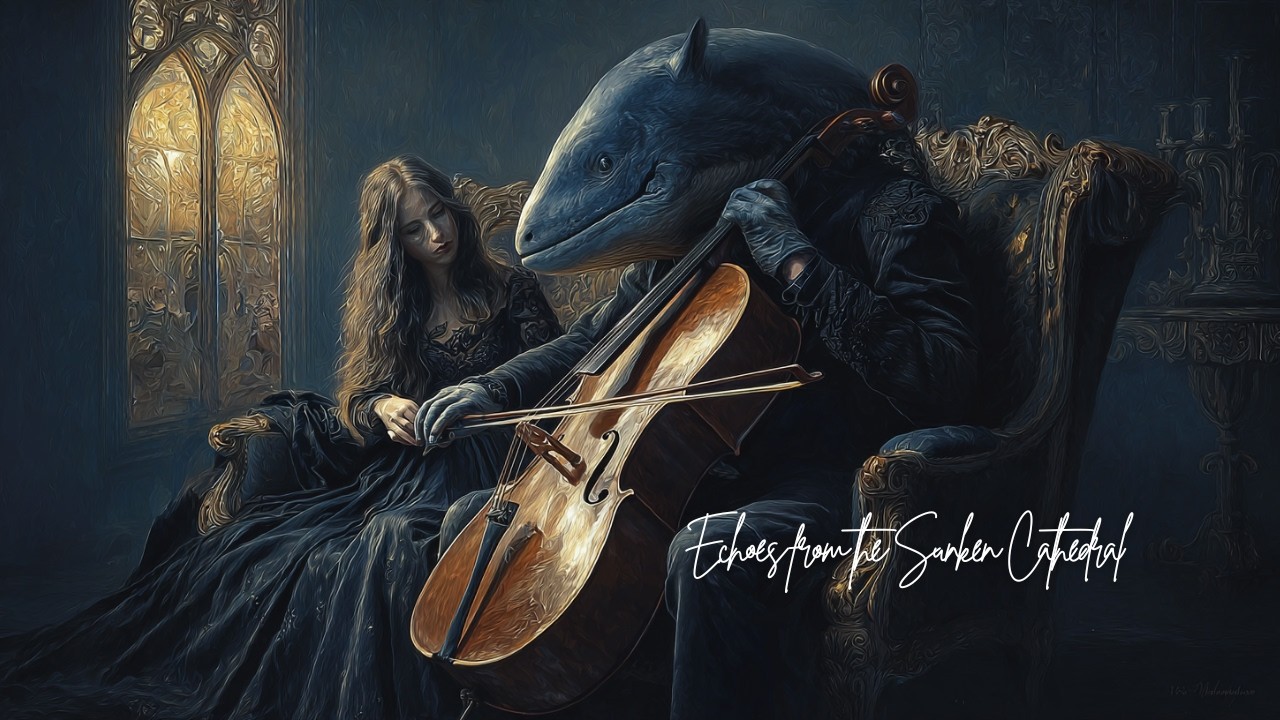 Echoes from the Sunken Cathedral | Dark Cello for Intellectual Solitude & Deep Focus