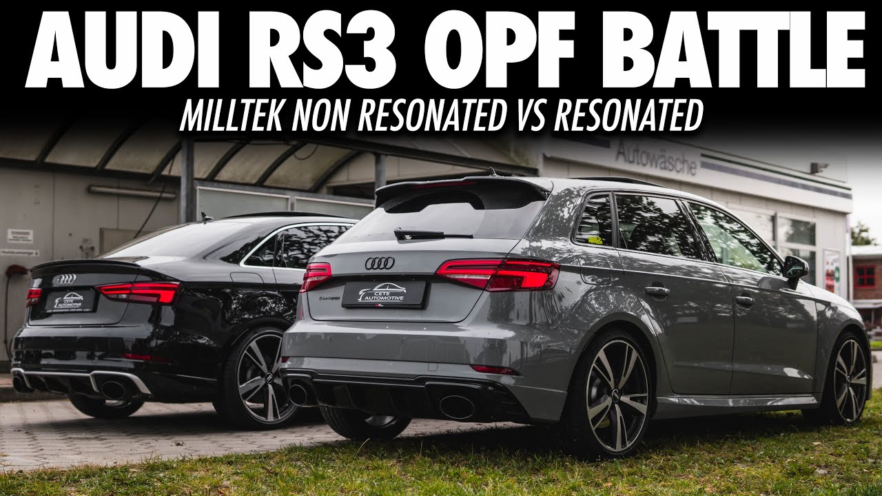 Milltek Exhaust: Resonated VS Non Resonated | RoadToRS3 #6 | Cete Automotive