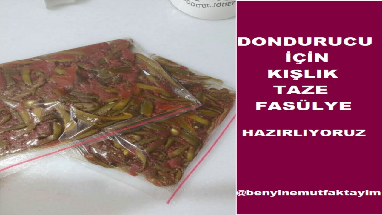 DONDURUCUYA KIŞ İÇİN  TAZE FASULYE HAZIRLIYORUZ ✔✅